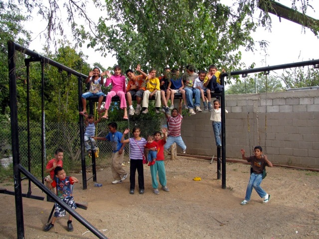 kids at playground
